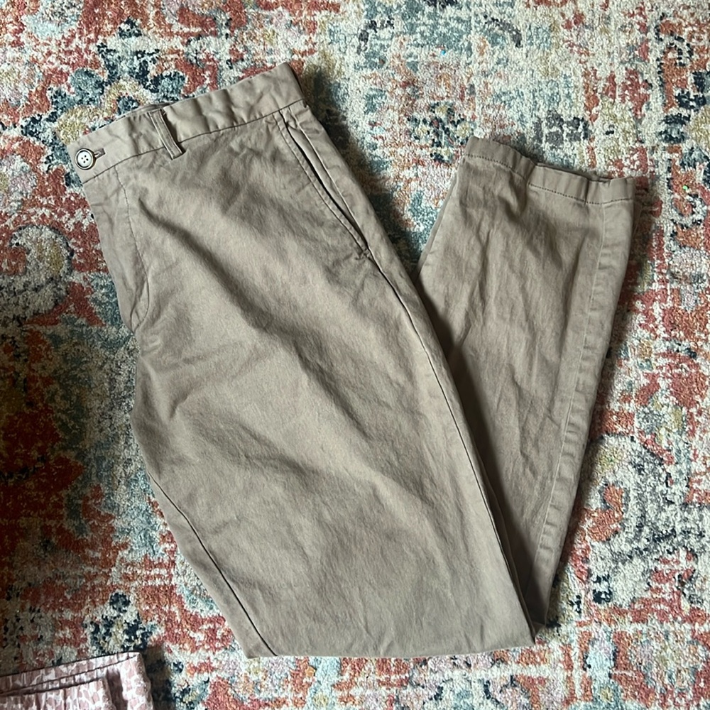 Old Navy Men’s Brown Khaki Chino Pants 34/32